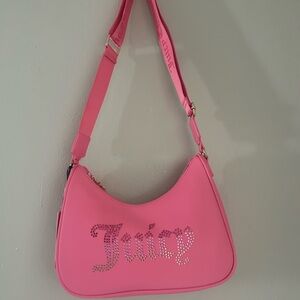 Juicy couture bedazzled shoulder handbag